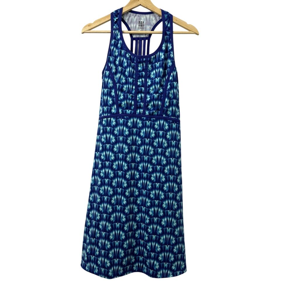 Title Nine Blue and White Midi Dress